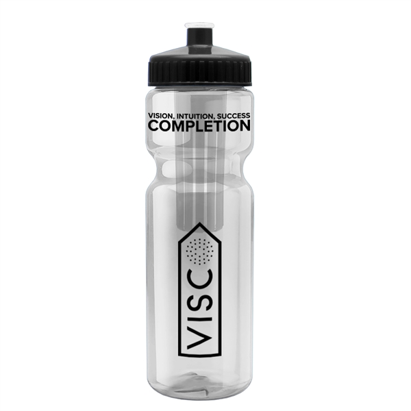 Transparent sports bottle with infuser, 28 oz., heavy wall design for... from ASI 55990 Garyline