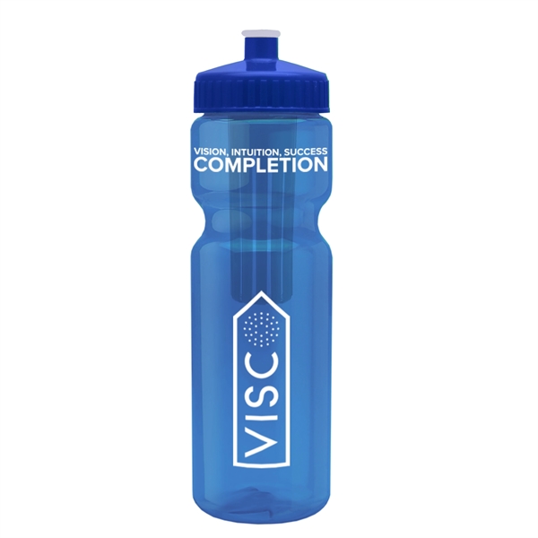 Transparent sports bottle with infuser, 28 oz., heavy wall design for... from ASI 55990 Garyline