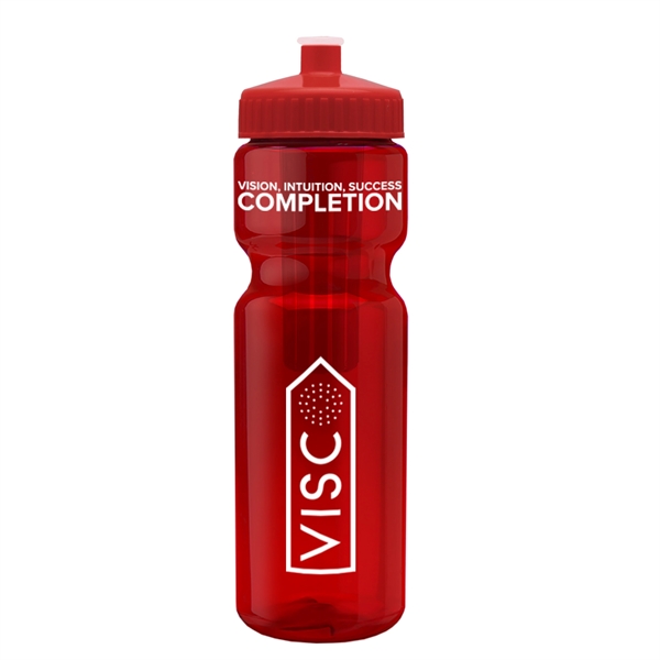 Transparent sports bottle with infuser, 28 oz., heavy wall design for... from ASI 55990 Garyline