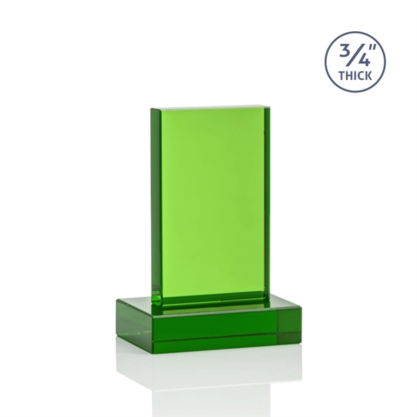 The Marvelous Hathaway Award features a striking Emerald Crystal Tower mounted... from ASI 84592 St Regis Group / St Regis