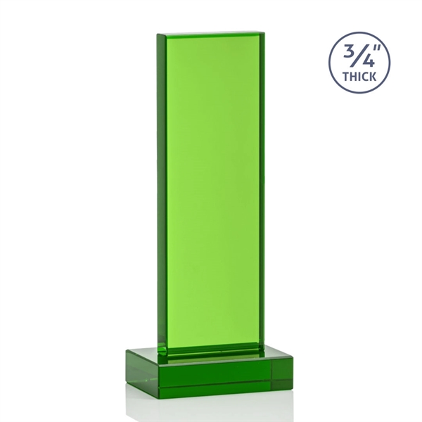 The Marvelous Hathaway Award features a striking Emerald Crystal Tower mounted... from ASI 84592 St Regis Group / St Regis