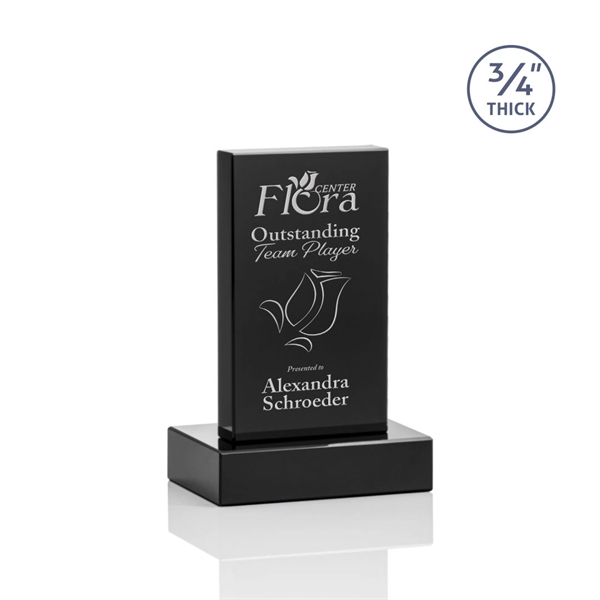 The Marvelous Hathaway Award features a striking Ebony Crystal Tower mounted... from ASI 84592 St Regis Group / St Regis