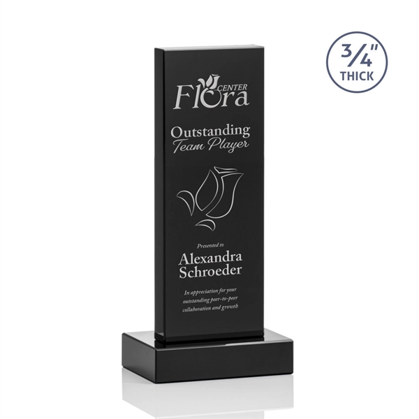 The Marvelous Hathaway Award features a striking Ebony Crystal Tower mounted... from ASI 84592 St Regis Group / St Regis