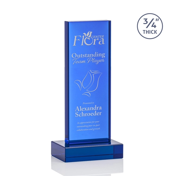 The Marvelous Hathaway Award features a striking Sapphire Crystal Tower mounted... from ASI 84592 St Regis Group / St Regis