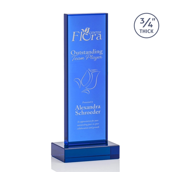 The Marvelous Hathaway Award features a striking Sapphire Crystal Tower mounted... from ASI 84592 St Regis Group / St Regis