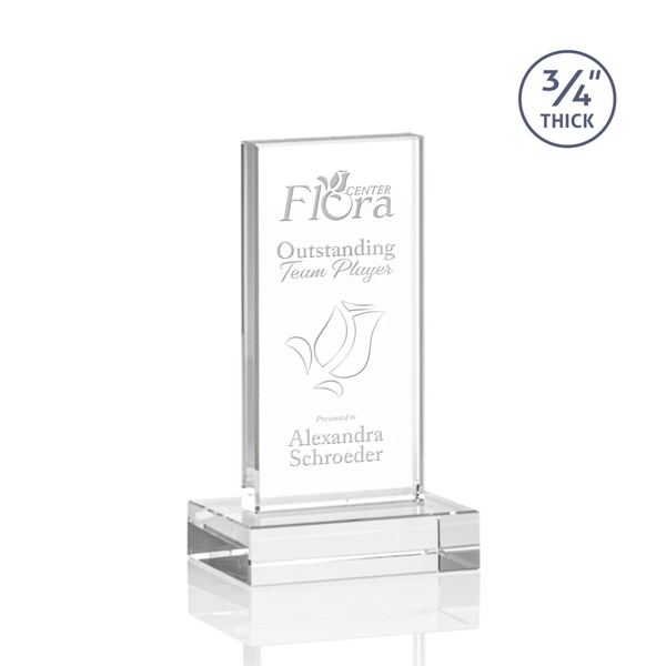 The Marvelous Hathaway Award features a striking Clear Crystal Tower mounted... from ASI 84592 St Regis Group / St Regis