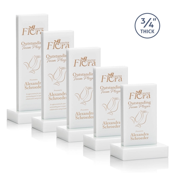 The Marvelous Hathaway Award features a striking White Crystal Tower mounted... from ASI 84592 St Regis Group / St Regis