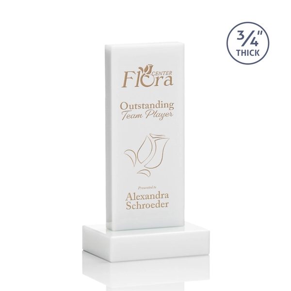 The Marvelous Hathaway Award features a striking White Crystal Tower mounted... from ASI 84592 St Regis Group / St Regis