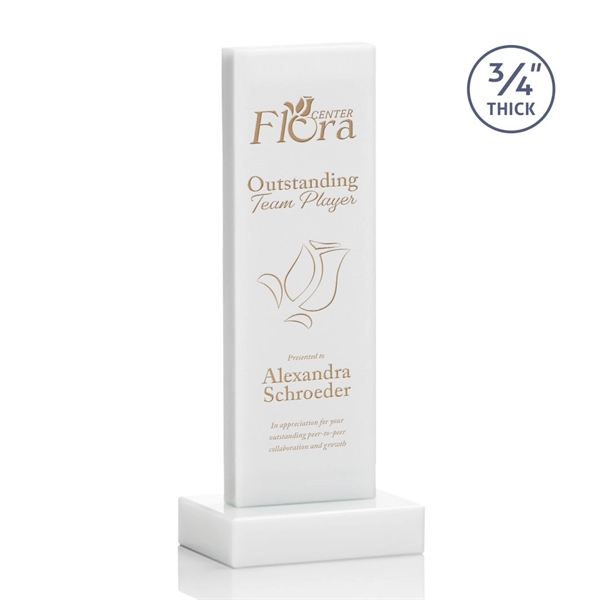 The Marvelous Hathaway Award features a striking White Crystal Tower mounted... from ASI 84592 St Regis Group / St Regis