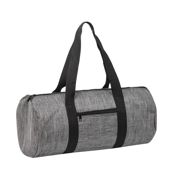 300D heather polyester duffel bag for any extracurricular activities or travel.... from ASI 84592 St Regis Group
