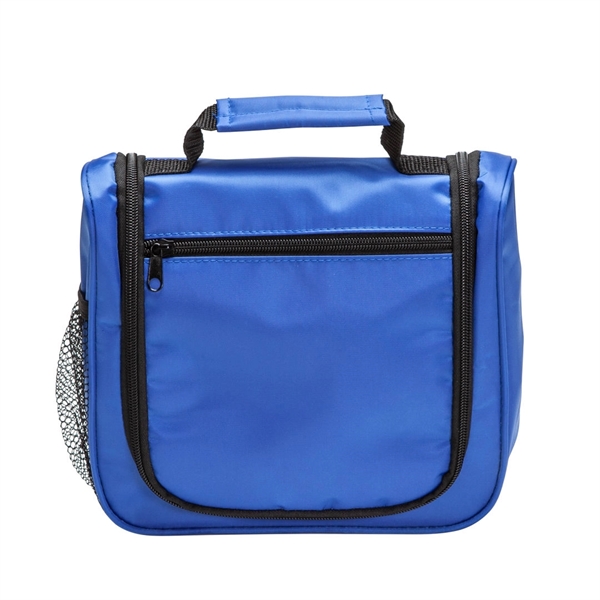 420D twill polyester toiletry bag makes the perfect water-resistant travel companion.... from ASI 84592 St Regis Group