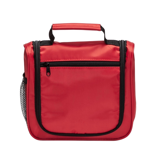 420D twill polyester toiletry bag makes the perfect water-resistant travel companion.... from ASI 84592 St Regis Group