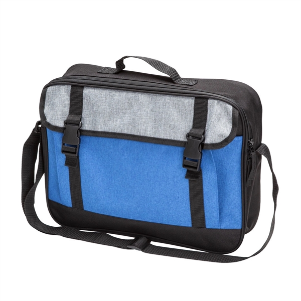 600D polyester messenger bag perfect for on the go work meetings,... from ASI 84592 St Regis Group