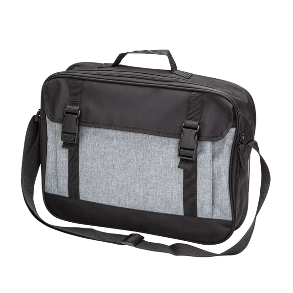 600D polyester messenger bag perfect for on the go work meetings,... from ASI 84592 St Regis Group