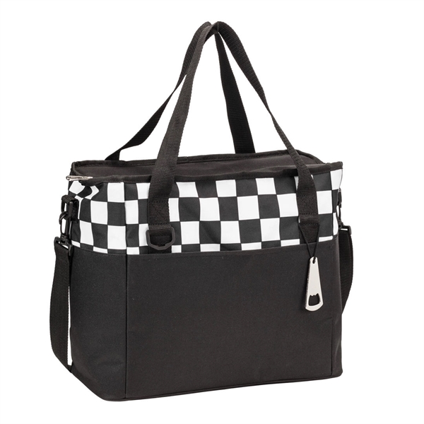 Kailua Cooler Bag w/Bottle Opener. 600D polyester fabric, a bottle opener,... from ASI 84592 St Regis Group