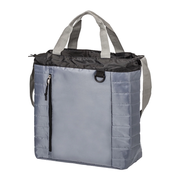 Poly fabric cooler bag with PEVA lining. Convenient transport handles to... from ASI 84592 St Regis Group