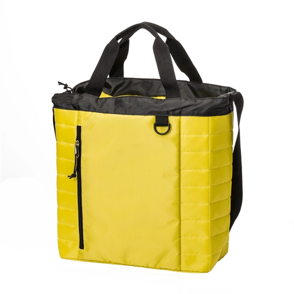 Poly fabric cooler bag with PEVA lining. Convenient transport handles to... from ASI 84592 St Regis Group