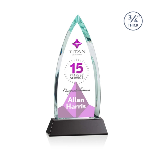 The striking Shildon Award is a 3/4" thick Starfire arrowhead with... from ASI 84592 St Regis Group / St Regis