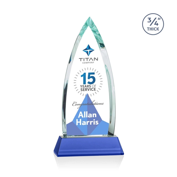 The striking Shildon Award is a 3/4" thick Starfire arrowhead with... from ASI 84592 St Regis Group / St Regis