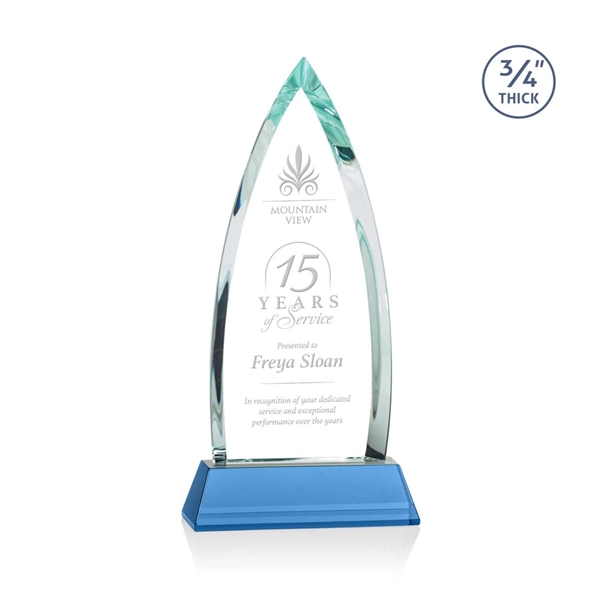 The striking Shildon Award is a 3/4" thick Starfire arrowhead with... from ASI 84592 St Regis Group / St Regis