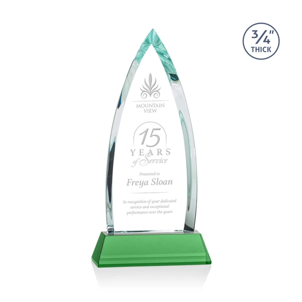 The striking Shildon Award is a 3/4" thick Starfire arrowhead with... from ASI 84592 St Regis Group / St Regis
