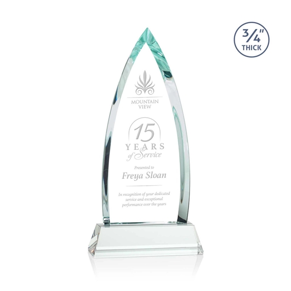 The striking Shildon Award is a 3/4" thick Starfire arrowhead with... from ASI 84592 St Regis Group / St Regis