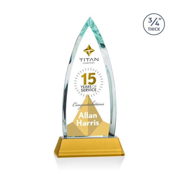 The striking Shildon Award is a 3/4" thick Starfire arrowhead with... from ASI 84592 St Regis Group / St Regis