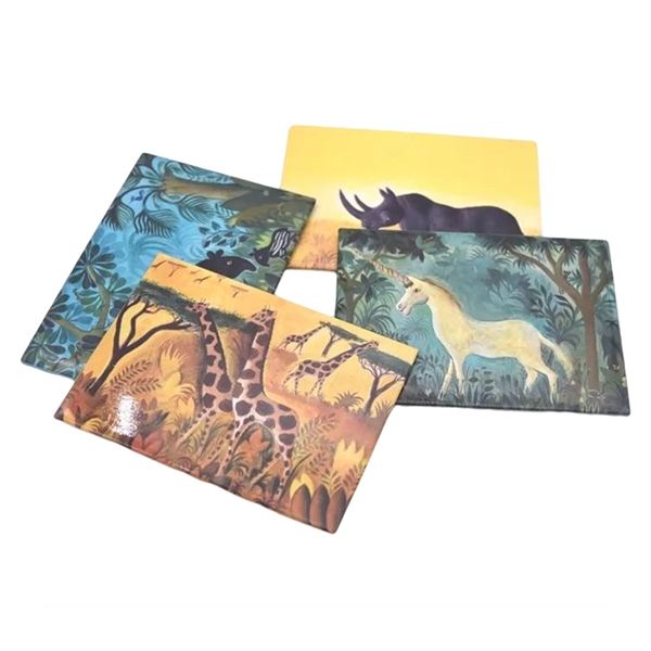 Full color metal photo magnet with magnetic base viny fridge magnet... from ASI 37218 Athena Promo (tm)