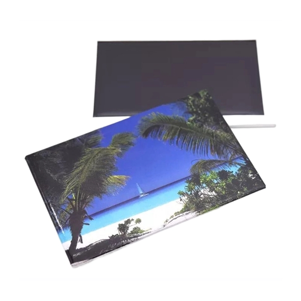 Full color metal photo magnet with magnetic base viny fridge magnet... from ASI 37218 Athena Promo (tm)