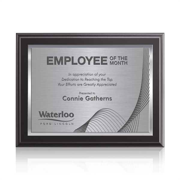 Beautiful Black Finish Plaque double plated with high polished and satin... from ASI 84592 St Regis Group / St Regis