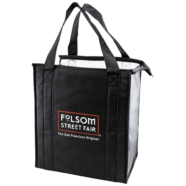 Made with 100 GSM premium non-woven polypropylene, this tote features a... from ASI 75731 PWS / Pacific Western Sales/Cater Line