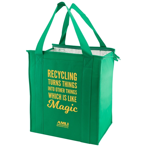 Made with 100 GSM premium non-woven polypropylene, this tote features a... from ASI 75731 PWS / Pacific Western Sales/Cater Line