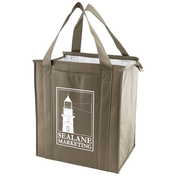 Made with 100 GSM premium non-woven polypropylene, this tote features a... from ASI 75731 PWS / Pacific Western Sales/Cater Line