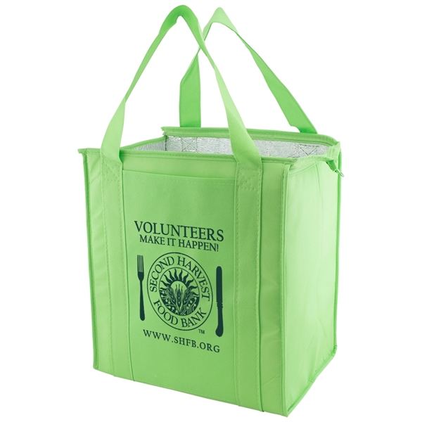 Made with 100 GSM premium non-woven polypropylene, this tote features a... from ASI 75731 PWS / Pacific Western Sales/Cater Line
