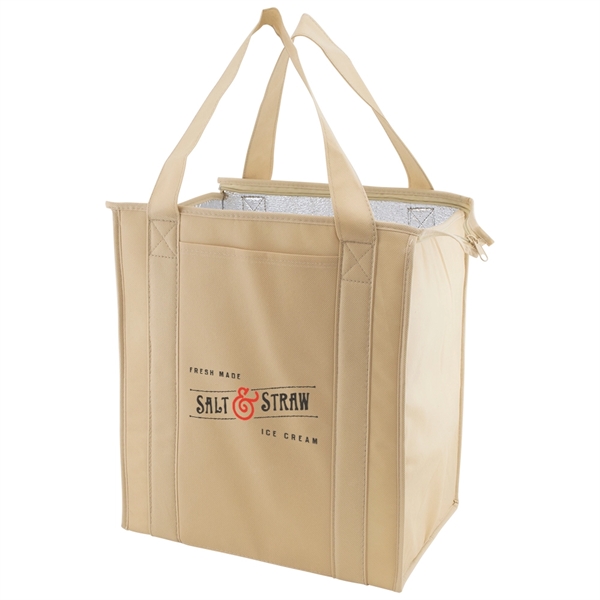 Made with 100 GSM premium non-woven polypropylene, this tote features a... from ASI 75731 PWS / Pacific Western Sales/Cater Line