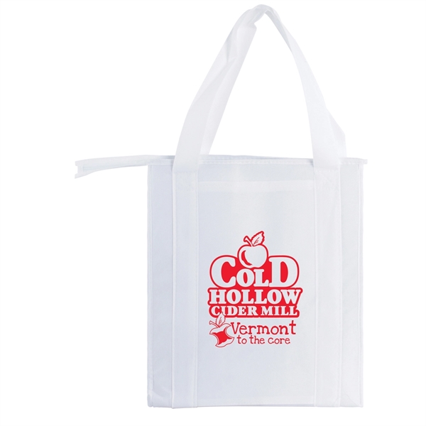 Made with 100 GSM premium non-woven polypropylene, this tote features a... from ASI 75731 PWS / Pacific Western Sales/Cater Line