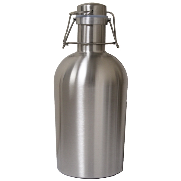 64 oz Beer growler, single wall unbreakable stainless steel, swing top... from ASI 36988 Artek USA Inc / ARTEK