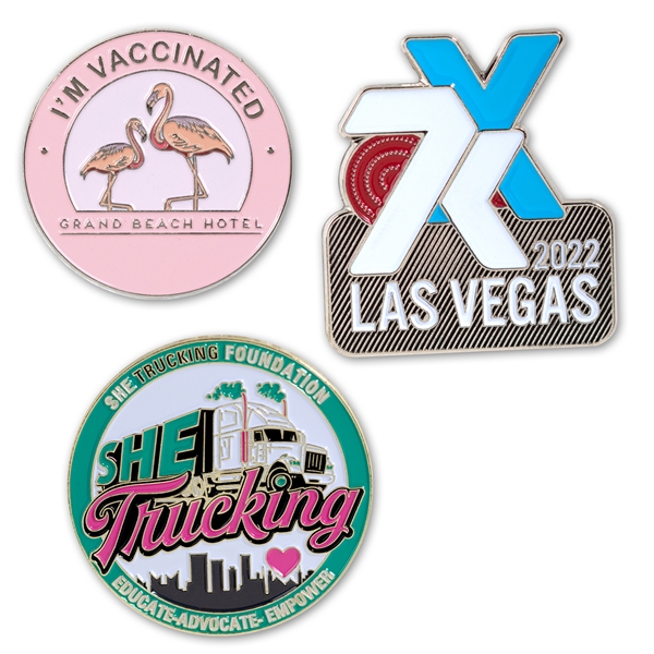 Soft Enamel Lapel Pins are the most versatile, and widely used... from ASI 62088 IDProductsource