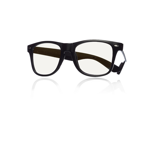 Anti-blue light adult plastic glasses with UV400 lenses.... from ASI 39552 BEL Promo