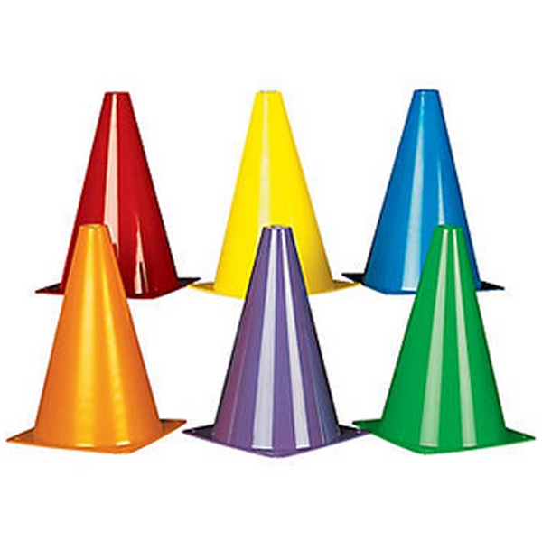 Mini traffic / game cone; approximately 8".... from ASI 85620 H M Schmidt Co Inc / Traveling Billboard