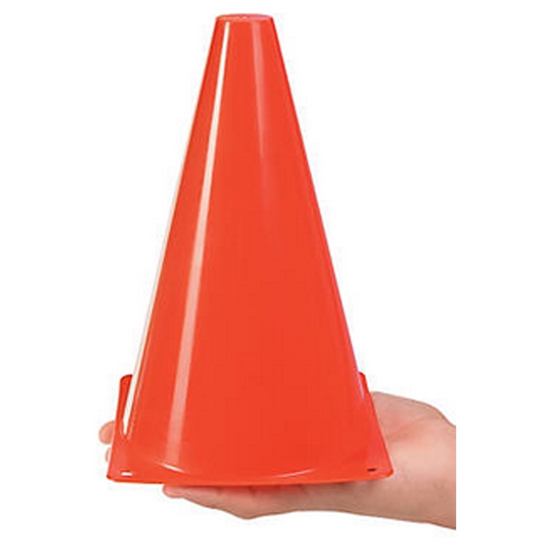 Mini traffic / game cone; approximately 8".... from ASI 85620 H M Schmidt Co Inc / Traveling Billboard