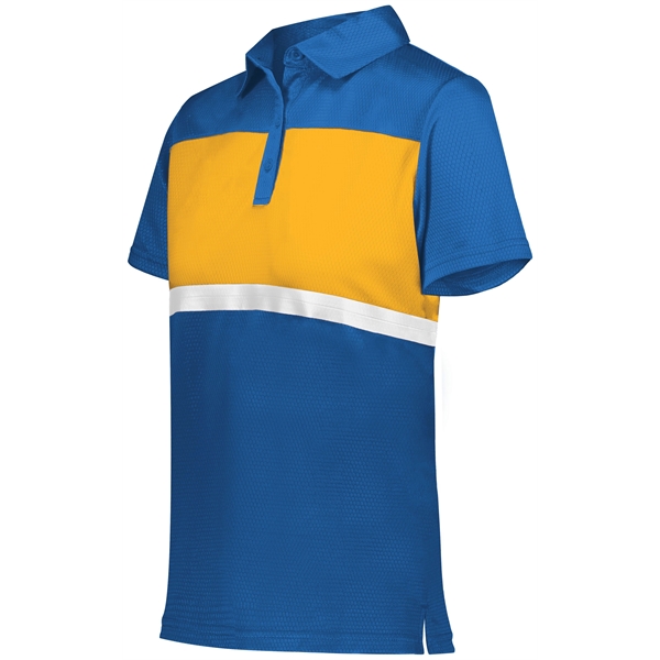 This women's polo features wicking honeycomb knit that protects against the... from ASI 37461 Augusta Sportswear / Holloway Sportswear