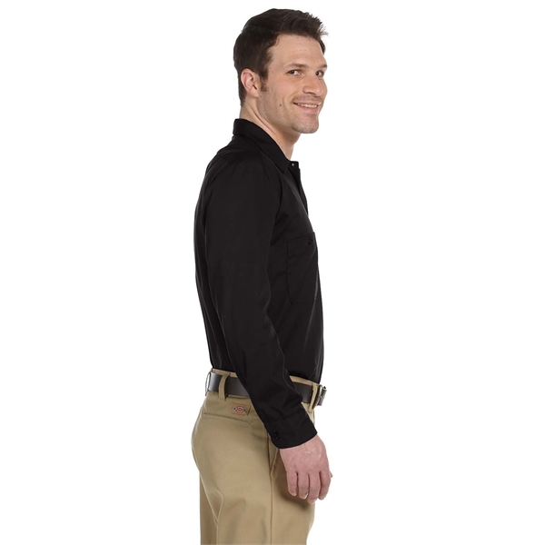 Dickies® Men's 4.25 oz. Industrial Long-Sleeve Work Shirt... from ASI 34063 alphabroder