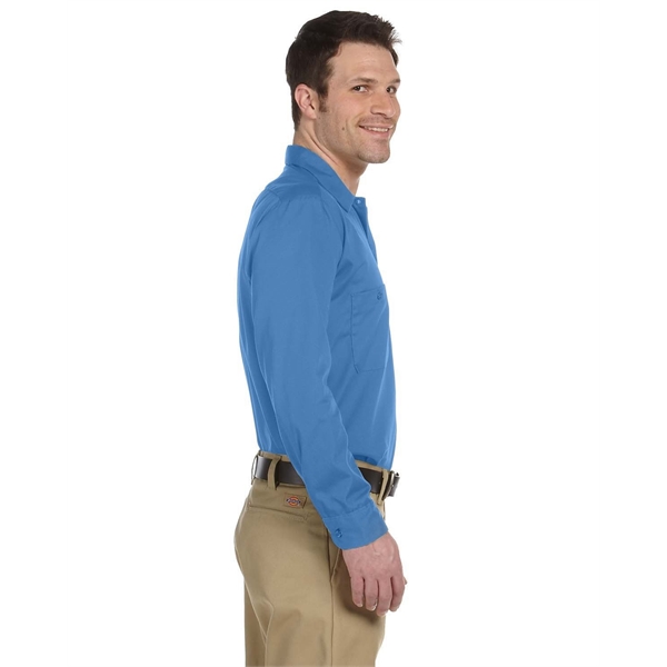 Dickies® Men's 4.25 oz. Industrial Long-Sleeve Work Shirt... from ASI 34063 alphabroder