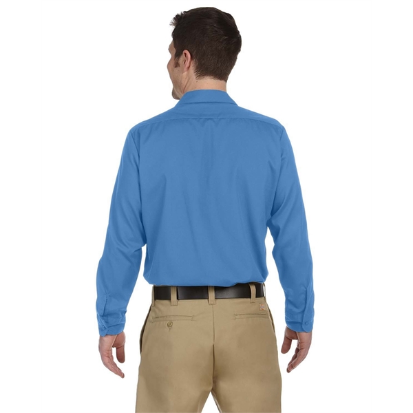 Dickies® Men's 4.25 oz. Industrial Long-Sleeve Work Shirt... from ASI 34063 alphabroder