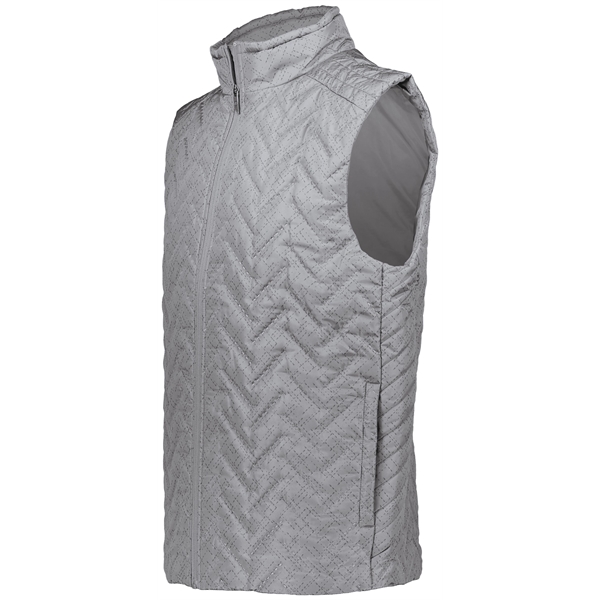 Eco Vest Vest with front zipper and storm flap.... from ASI 37461 Augusta Sportswear / Holloway Sportswear