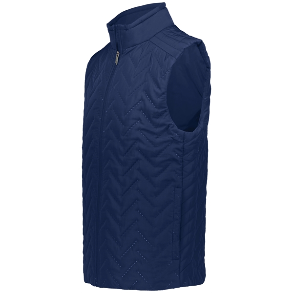 Eco Vest Vest with front zipper and storm flap.... from ASI 37461 Augusta Sportswear / Holloway Sportswear