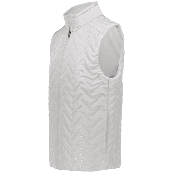Eco Vest Vest with front zipper and storm flap.... from ASI 37461 Augusta Sportswear / Holloway Sportswear