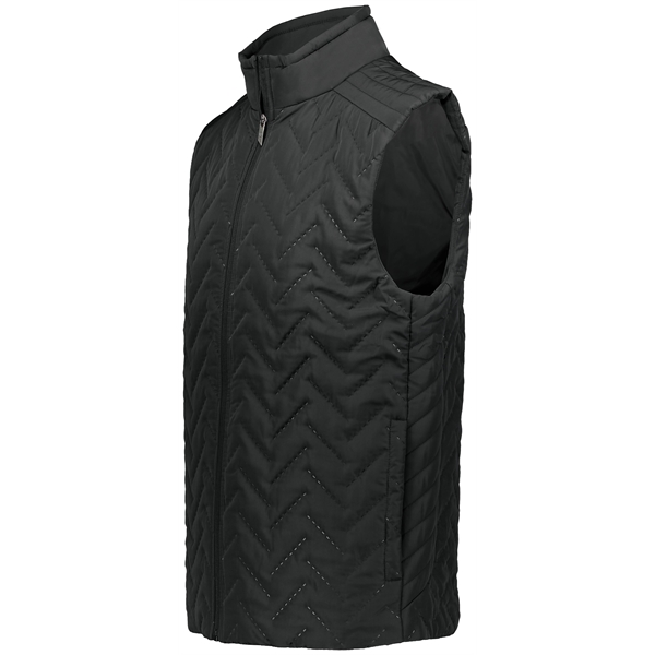 Eco Vest Vest with front zipper and storm flap.... from ASI 37461 Augusta Sportswear / Holloway Sportswear