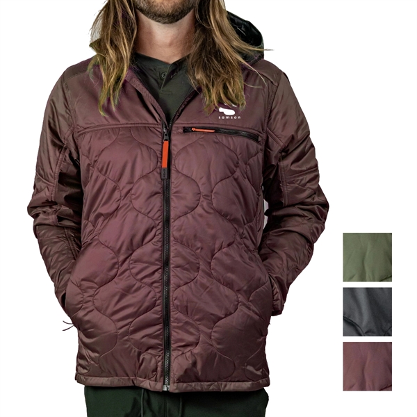 Insulated jacket with quilted design, adjustable hood and waist hem.... from ASI 61125 Hit Promotional Products / Hit®